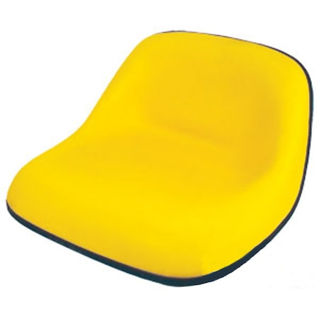 Aftermarket Yellow Seat Gator Fits John Deere Mower 18.5" x 19" x 10" x 3" LMS2002YL